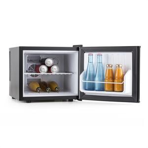 Klarstein mini lednička, mini bar, 17 litrů, 50W, A +, stříbrná