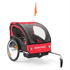 DURAMAXX Trailer Swift, přívěs pro děti, za kolo, 2 sedadla, max. 20 kg