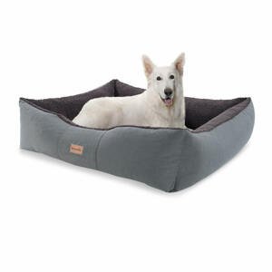 Brunolie Emma, pelíšek pro psa, koš pro psa, možnost praní, protiskluzový, prodyšný, oboustranná matrace, polštář, velikost L (100 × 30 × 90 cm)