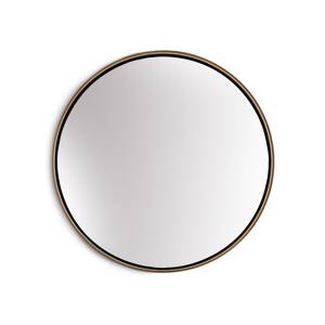 Casa Chic Fournier Nástěnné zrcadlo s kovovým rámem kulaté O 40 cm
