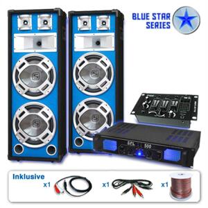 Electronic-Star Set "Bassveteran USB" z řady Blue Star, 1200W