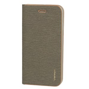 Pouzdro Vennus Book s rámečkem pro Samsung Galaxy A20S šedé