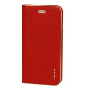 Pouzdro Vennus Book s rámečkem pro Samsung Galaxy J7 2017 červené