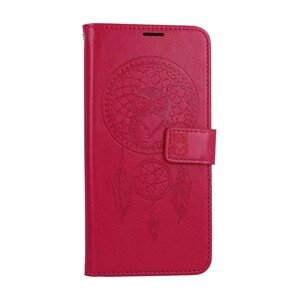 Pouzdro MEZZO Xiaomi Redmi Note 12S knížkové Lapač se sovičkou růžové 101198 (obal neboli kryt na mobil Xiaomi Redmi Note 12S)