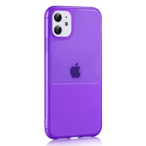 Pouzdro TEL PROTECT s okénkem pro Iphone 11 Pro Purple