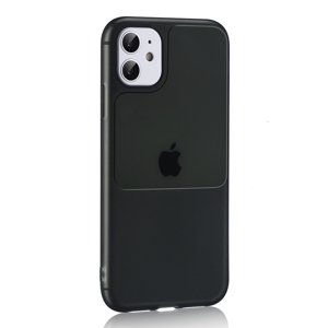 Pouzdro TEL PROTECT s okénkem pro Iphone 12 Mini Black