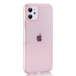 Pouzdro TEL PROTECT Window pro Iphone 12/12 Pro Pink