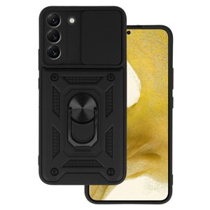 Slide Camera Armor Case pro Samsung Galaxy S22 Plus Black