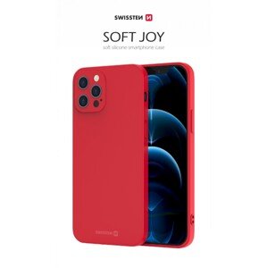 Zadní kryt Swissten Soft Joy pro iPhone 15 Pro Max červený