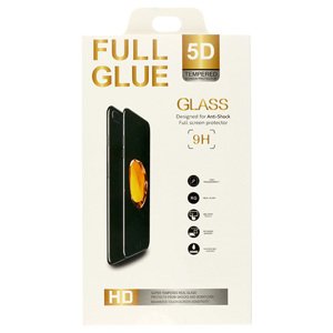 Tvrzené sklo Full Glue 5D pro IPHONE SE 2020 - SE 2022 BLACK