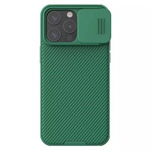 Nillkin CamShield Pro Magnetické pouzdro pro Iphone 15 Pro Max zelené