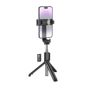 Bluetooth tripod selfie tyč Borofone BY11 černá 110190
