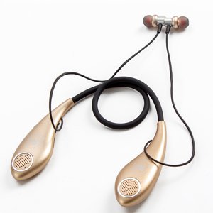 Bluetooth sluchátka GJBY SPORTS CA-129 zlatá