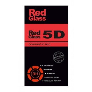 Tvrzené sklo RedGlass Realme 8i 5D černé 113507 (ochranné sklo Realme 8i)