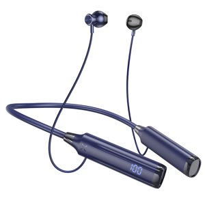 Bezdrátová sportovní sluchátka Borofone BE64 modrá