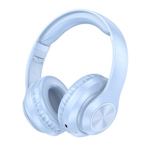 Bezdrátová sluchátka Borofone BO24 Gratified modrá