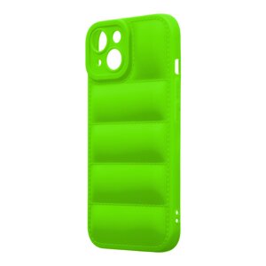 OBAL:ME Puffy Kryt pro Apple iPhone 15 Green