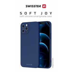 Zadní kryt Swissten Soft Joy pro Samsung A55 modrý