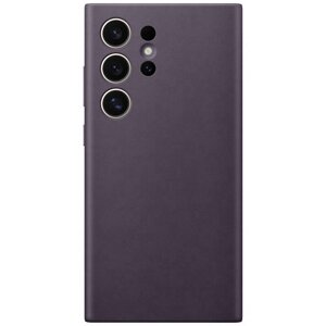 GP-FPS928HCA Samsung Kožený Kryt pro Galaxy S24 Ultra Dark Violet