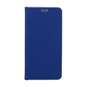 Pouzdro TopQ Xiaomi Note 10 5G knížkové Luna Carbon Book modré 122956 (kryt neboli obal na mobil Xiaomi Note 10 5G)