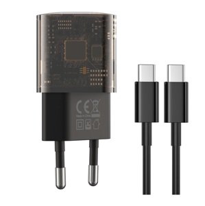 Rychlonabíječka XO CE05 včetně datového kabelu USB-C 30W černá 123258