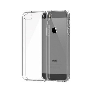 Pouzdro Swissten Clear Jelly iPhone 5 / 5s / SE silikon průhledný 23603 (kryt neboli obal na mobil iPhone 5 / 5s / SE)