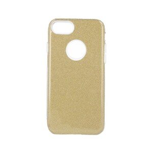 Pouzdro Forcell iPhone 8 glitter zlaté 27291 (kryt neboli obal na mobil iPhone 8)