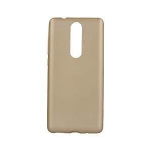 Pouzdro Jelly Flash Nokia 5.1 silikon zlaté matné 32296 (kryt neboli obal na mobil Nokia 5.1)