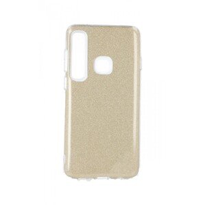 Kryt Forcell Samsung A9 silikon glitter zlatý 38720 (pouzdro neboli obal na mobil Samsung A9)