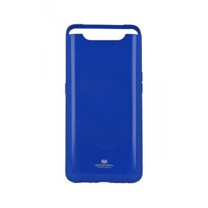 Kryt Mercury Samsung A80 silikon modrý 47303 (pouzdro neboli obal na mobil Samsung A80)