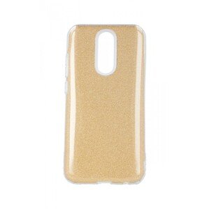 Pouzdro Forcell Xiaomi Redmi 8A glitter zlatý 47473 (kryt neboli obal na mobil Xiaomi Redmi 8A)