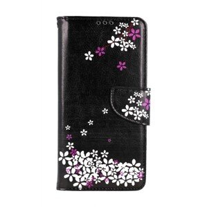 Kryt TopQ Xiaomi Redmi Note 9 Pro knížkový Květy sakury 50625 (pouzdro neboli obal na mobil Xiaomi Redmi Note 9 Pro)