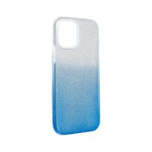 Kryt Forcell iPhone 12 glitter stříbrno-modrý 54806 (kryt neboli obal na mobil iPhone 12)