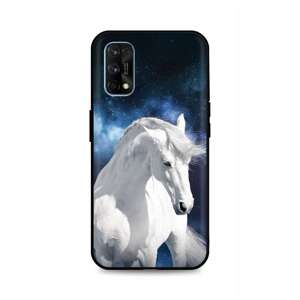 Kryt TopQ Realme 7 Pro silikon White Horse 54984 (pouzdro neboli obal na mobil Realme 7 Pro)