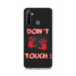 Kryt TopQ Realme 6i silikon Don´t Touch Red 56319 (pouzdro neboli obal na mobil Realme 6i)