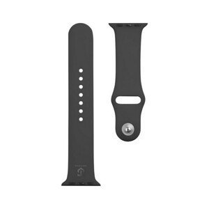 Silikonový řemínek Tactical 456 pro Apple Watch 3-4-5-6-SE 38-40mm černý 58937