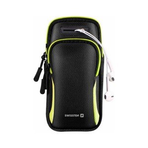 Univerzální sportovní pouzdro Swissten Arm Bag na ruku černé (sportovní obal) 59547