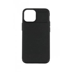 Kryt Vennus Carbon Elite iPhone 13 mini silikon černý 65042 (pouzdro neboli obal na mobil iPhone 13 mini)