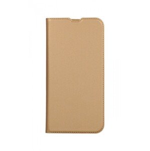 Pouzdro Dux Ducis iPhone 13 Pro Max knížkové zlaté 66127 (kryt neboli obal na mobil iPhone 13 Pro Max)