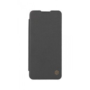 Pouzdro Nillkin Qin Xiaomi Poco M4 Pro 5G knížkové kožené černé 70778 (kryt neboli obal na Xiaomi Poco M4 Pro 5G)