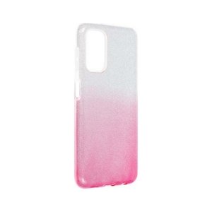 Kryt Forcell Samsung A13 glitter stříbrno-růžový 71704 (pouzdro neboli obal na mobil Samsung A13)