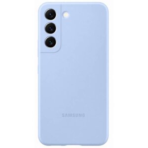 EF-PS901TLE Samsung Silikonový Kryt pro Galaxy S22 Sky Blue