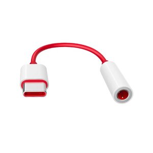 OnePlus Type-C to 3.5mm Adapter Red (Bulk)