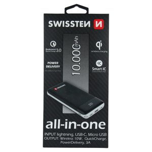 Swissten all-in-one power bank 10000 mah