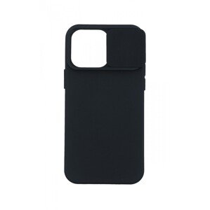 Kryt TopQ Camshield Soft iPhone 14 Pro Max černý 84843 (pouzdro neboli obal na mobil iPhone 14 Pro Max)
