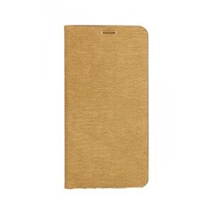 Pouzdro Forcell Samsung S21 FE knížkové Luna Book zlaté 86928 (kryt neboli obal na mobil Samsung S21 FE)