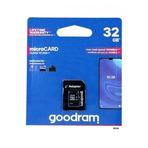 Paměťová karta GOODRAM 32GB  Class 10 GDM-9048