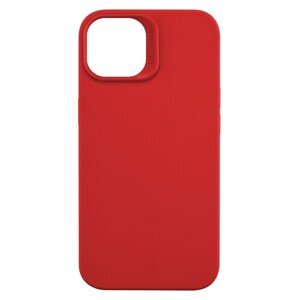 Ochranný silikonový kryt Cellularline Sensation pro Apple iPhone 14 Plus, červený