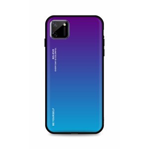 Kryt TopQ LUXURY Realme C11 pevný duhový purpurový 94241 (pouzdro neboli obal na mobil Realme C11)