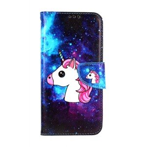 Pouzdro TopQ Samsung A54 5G knížkové Space Unicorn 94294 (kryt neboli obal na mobil Samsung A54 5G)